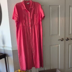 MATCH Size 14 Linen Dress